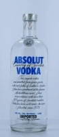 Absolut Blue Vodka aus Schweden - 0,7 Liter Flasche